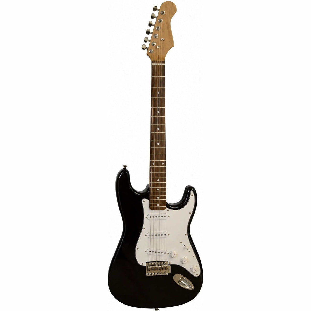 Echo SNEG220 Electric Guitar – Black Electric Guitar with 15W Amplifier, Bag, Strap & Accessories - Hawamusical - Lebanon