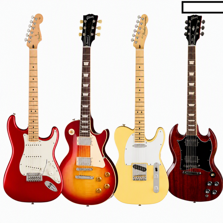 Electric Guitar Collection for Beginner and Advanced Students in Lebanon - Hawamusical - Lebanon