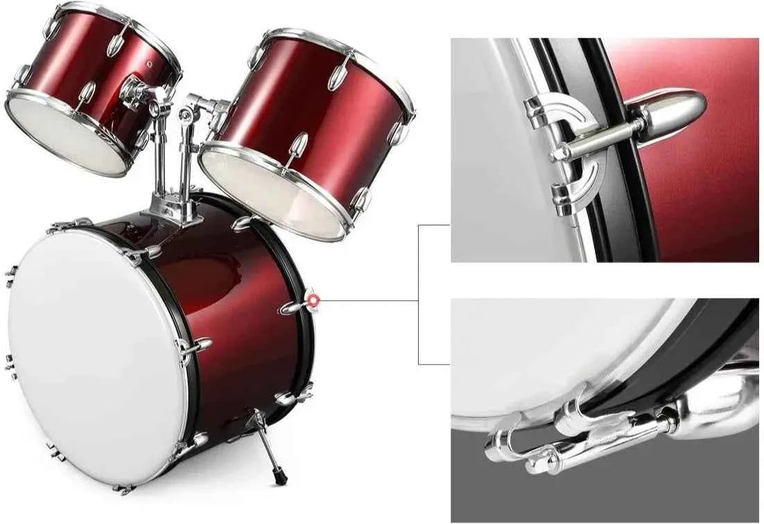 DRUM-ECHO- JUNIOR-SN-J005 RED (WITH THRONE) - Hawamusical - Lebanon