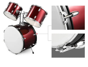 DRUM- JUNIOR-SN-J005 RED (WITH THRONE)