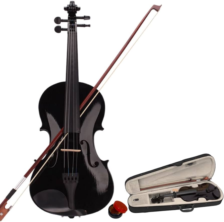 VIOLIN-SNVL001-BLACK-4/4.