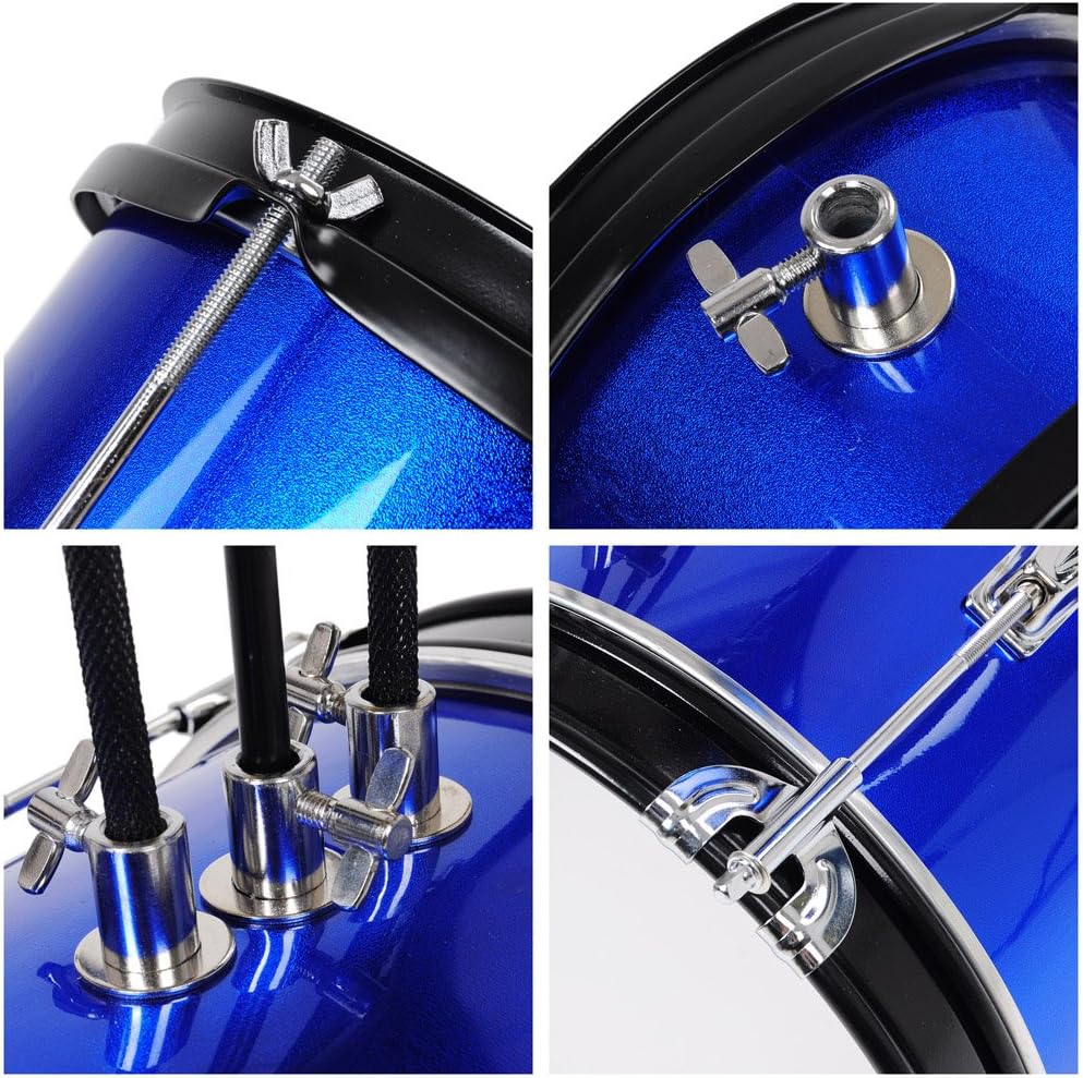 DRUM JUNIOR-SN-J003-METALLIC BLUE