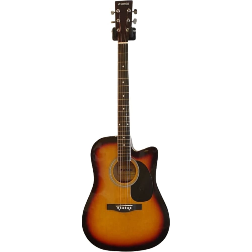 ACOUSTIC GUITAR-SNAG012-BROWN SB+EQ-SONOR-Acoustic guitar-Hawamusical-musical instruments-lebanon