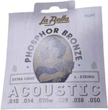 ACOUSTIC GUITAR STRINGS- SILK AND STEEL- LA BELLA. - Hawamusical - Lebanon
