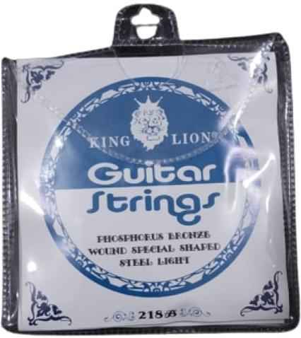ACOUSTIC GUITAR STRINGS-STEEL LIGHT- KING LION. - Hawamusical - Lebanon