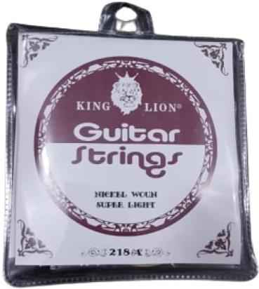 ACOUSTIC GUITAR STRINGS-SUPER LIGHT- KING LION. - Hawamusical - Lebanon