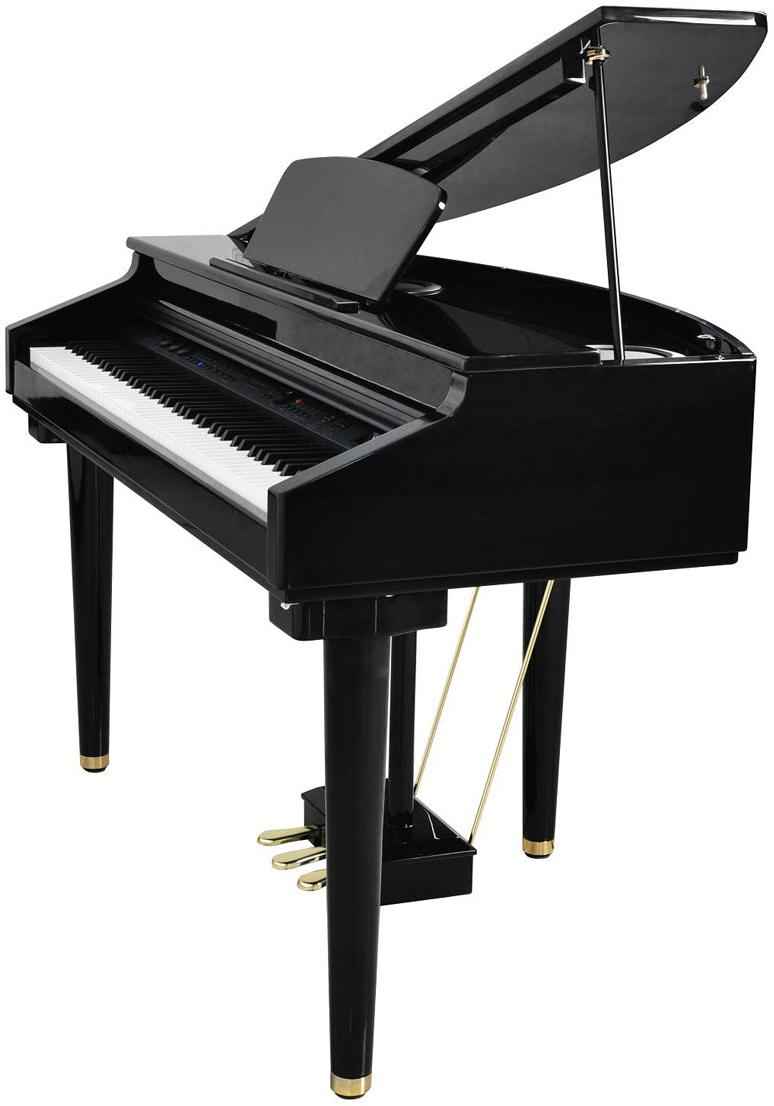 ARTESIA AG30 Digital Grand Piano – Weighted Hammer Action, 130+ Voices, 99+ Rhythms, Bluetooth & Multi-Track Recording for Beginners & Professional - Black - Hawamusical - Lebanon