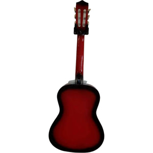 CLASSICAL GUITAR - RED SUNBURST - SCHELLER-Classical Guitar-Hawamusical-musical instruments-lebanon