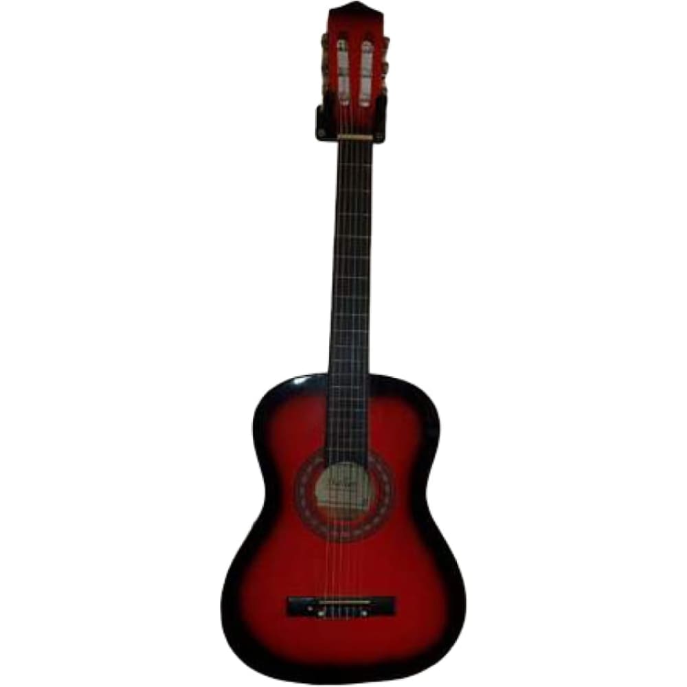 CLASSICAL GUITAR - RED SUNBURST - SCHELLER-Classical Guitar-Hawamusical-musical instruments-lebanon