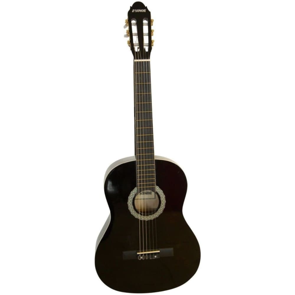 CLASSICAL GUITAR-SNCG006-BLACK-SONOR-Classical Guitar-Hawamusical-musical instruments-lebanon