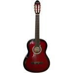 CLASSICAL GUITAR-SNCG006-RED SUNBURST-SONOR-Classical Guitar-Hawamusical-musical instruments-lebanon