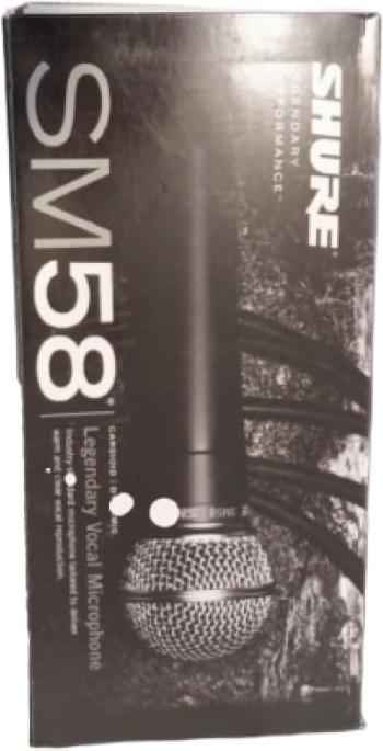 DYNAMIC MICROPHONE-SM58-BLACK-SHURE. - Hawamusical - Lebanon