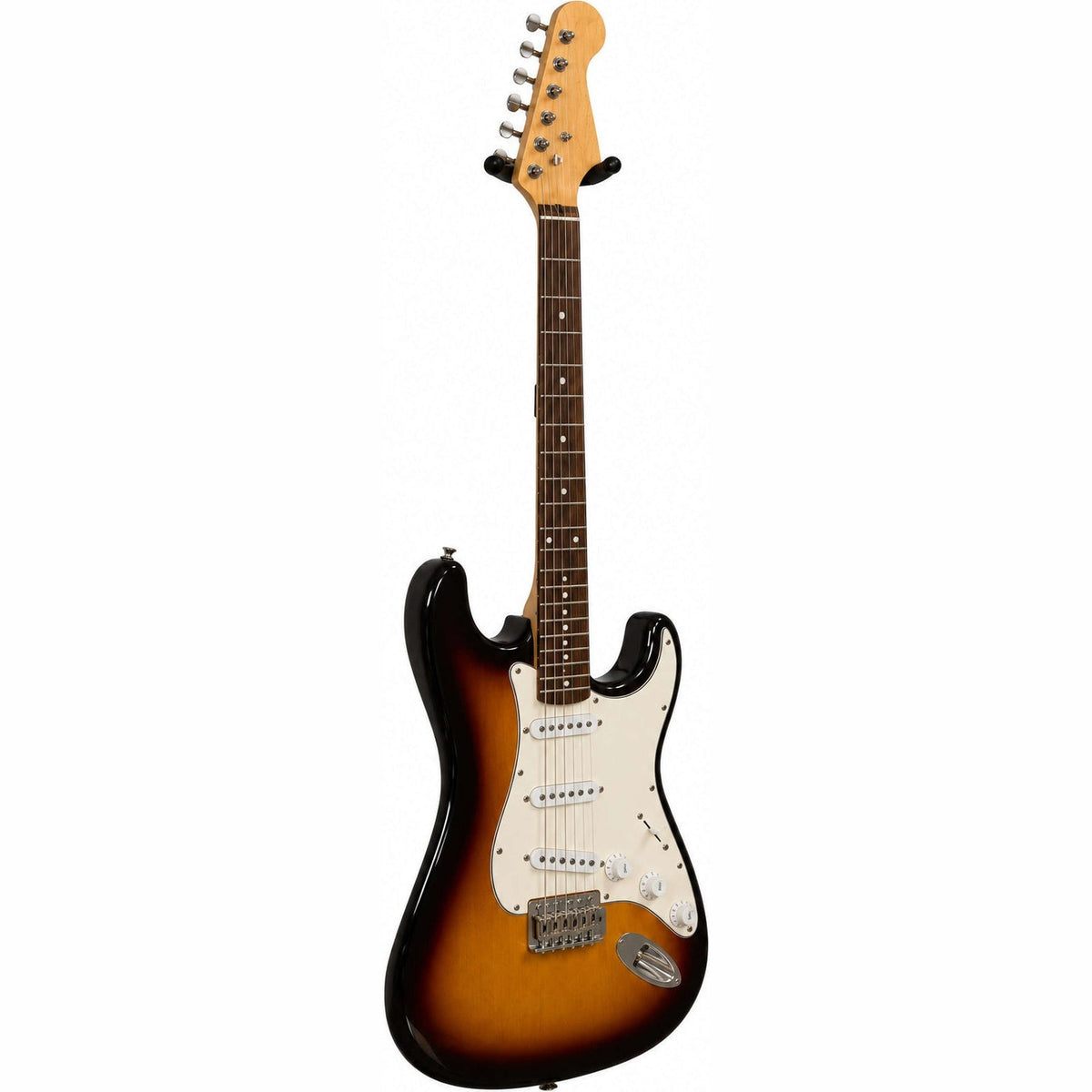 Echo SNEG220 Electric Guitar – Sunburst Electric Guitar with 15W Amplifier, Bag, Strap & Accessories - Hawamusical - Lebanon