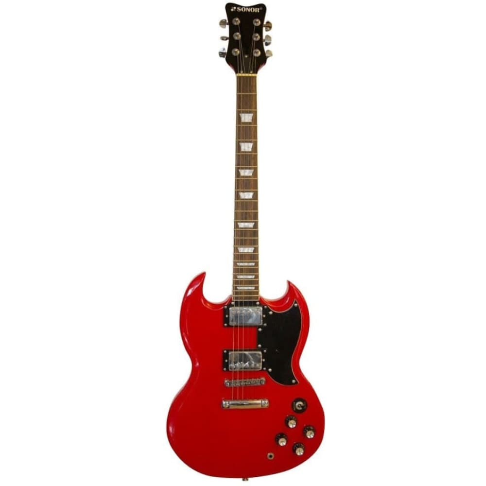 ELECTRIC GUITAR PACKAGE-SNG510-RED-SONOR-Electric guitar-Hawamusical-musical instruments-lebanon