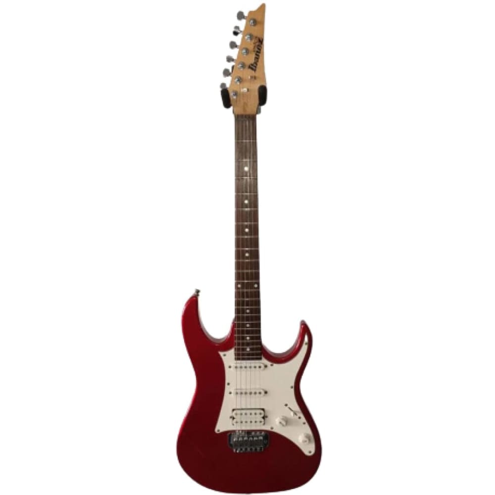 ELECTRIC GUITAR- RED AND WHITE- IBANEZ GIO-Electric guitar-Hawamusical-musical instruments-lebanon
