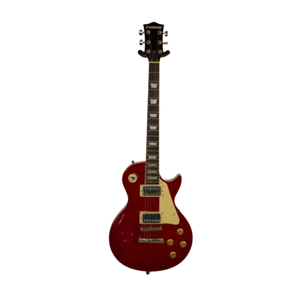 ELECTRIC GUITAR- SNEG410- DARK RED- SONOR-Electric guitar-Hawamusical-musical instruments-lebanon