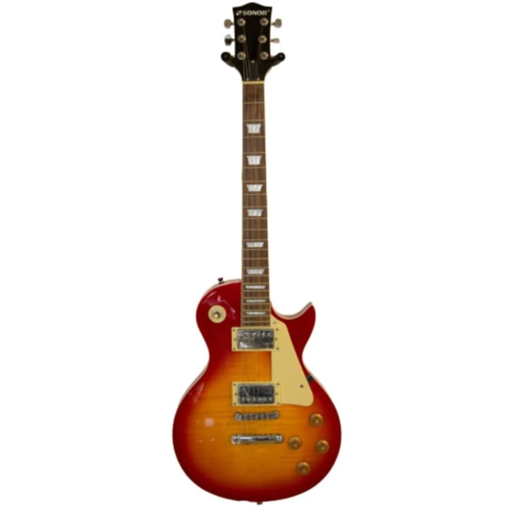 ELECTRIC GUITAR-SNEG410- RED SUNBURST-SONOR-Electric guitar-Hawamusical-musical instruments-lebanon