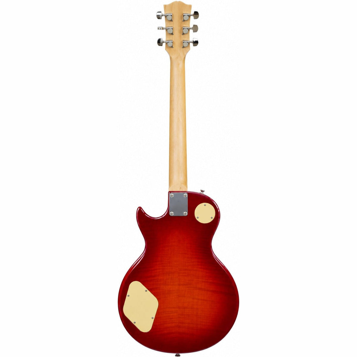 Echo SNEG410 Electric Guitar – Honey Sunburst Les Paul-Style Guitar with 15W Amplifier, 2 Humbuckers & Accessories - Hawamusical - Lebanon