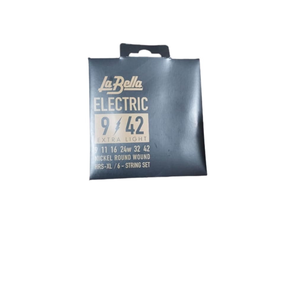 ELECTRIC GUITAR STRINGS- 09 EXTRA LIGHT- LA BELLA.-Strings-Hawamusical-musical instruments-lebanon