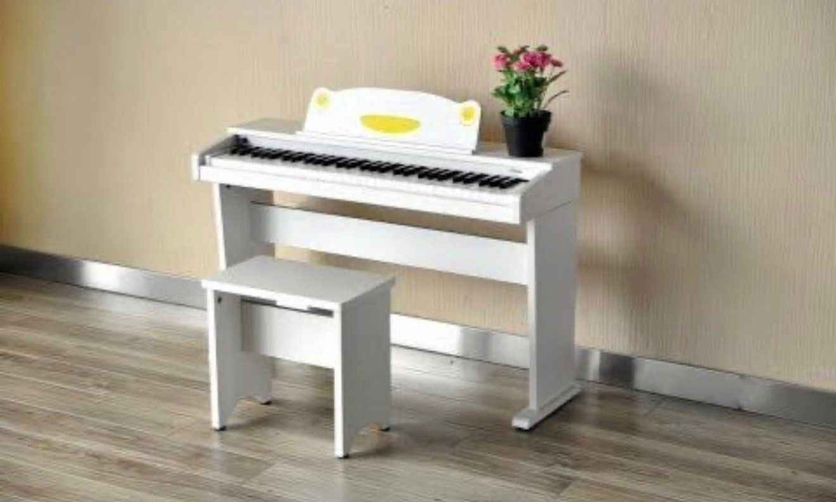 Artesia FUN-1 Kids Digital Piano – 61-Key Velocity-Sensitive Keyboard for Children - White (with bench) - Hawamusical - Lebanon