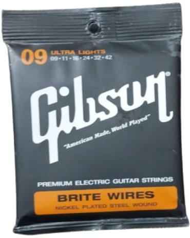GIBSON- ELECTRIC GUITAR STRINGS-BRIGHT WIRES. - Hawamusical - Lebanon