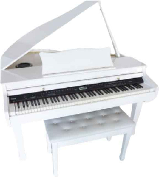 Ringway GDP6300- Grand Digital Piano-White (with bench) - Hawamusical - Lebanon