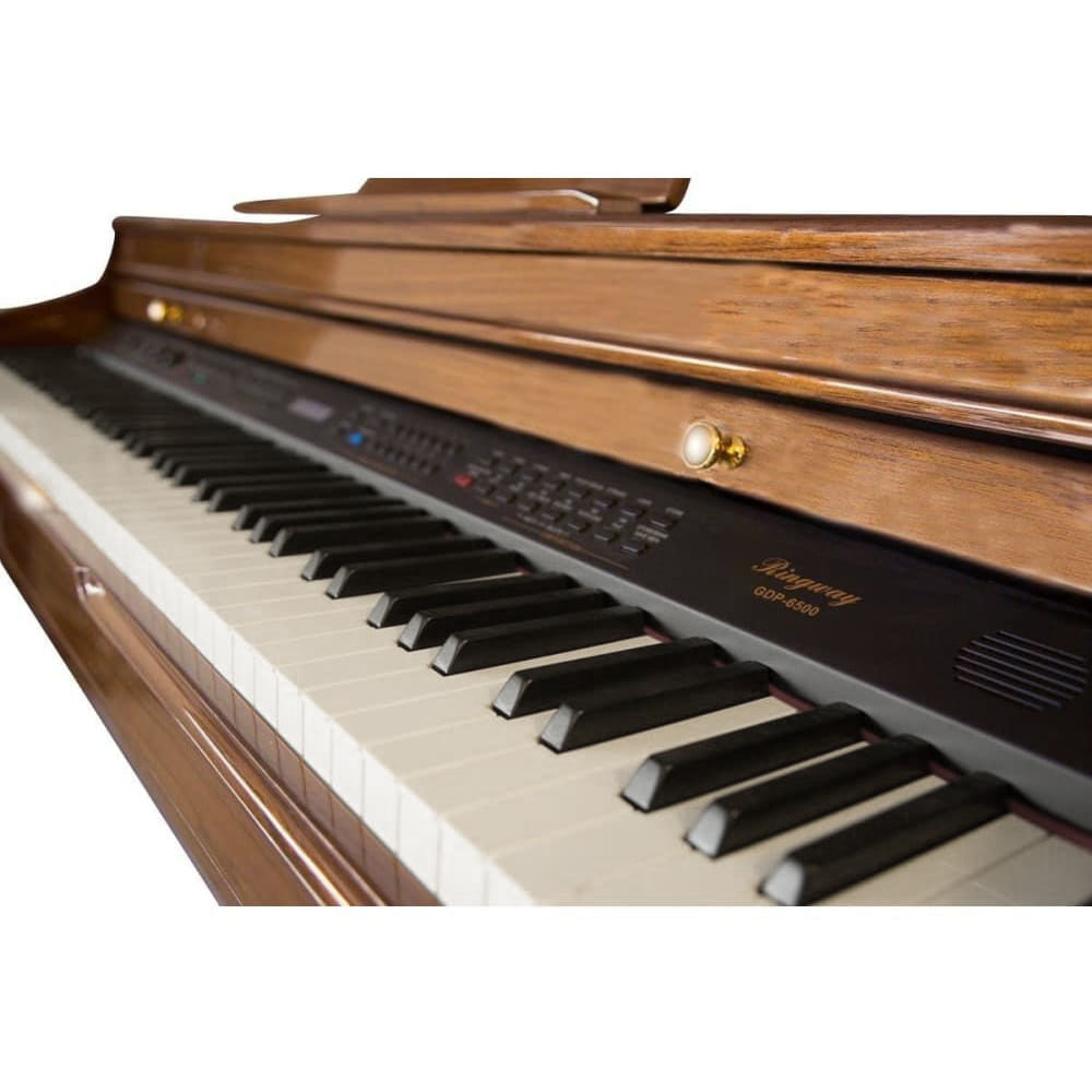 GRAND DIGITAL PIANO - RINGWAY- GDP-6500 - WALNUT -WITH BENCH