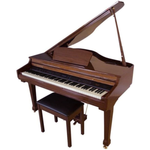 GRAND DIGITAL PIANO - RINGWAY- GDP-6500 - WALNUT -WITH BENCH