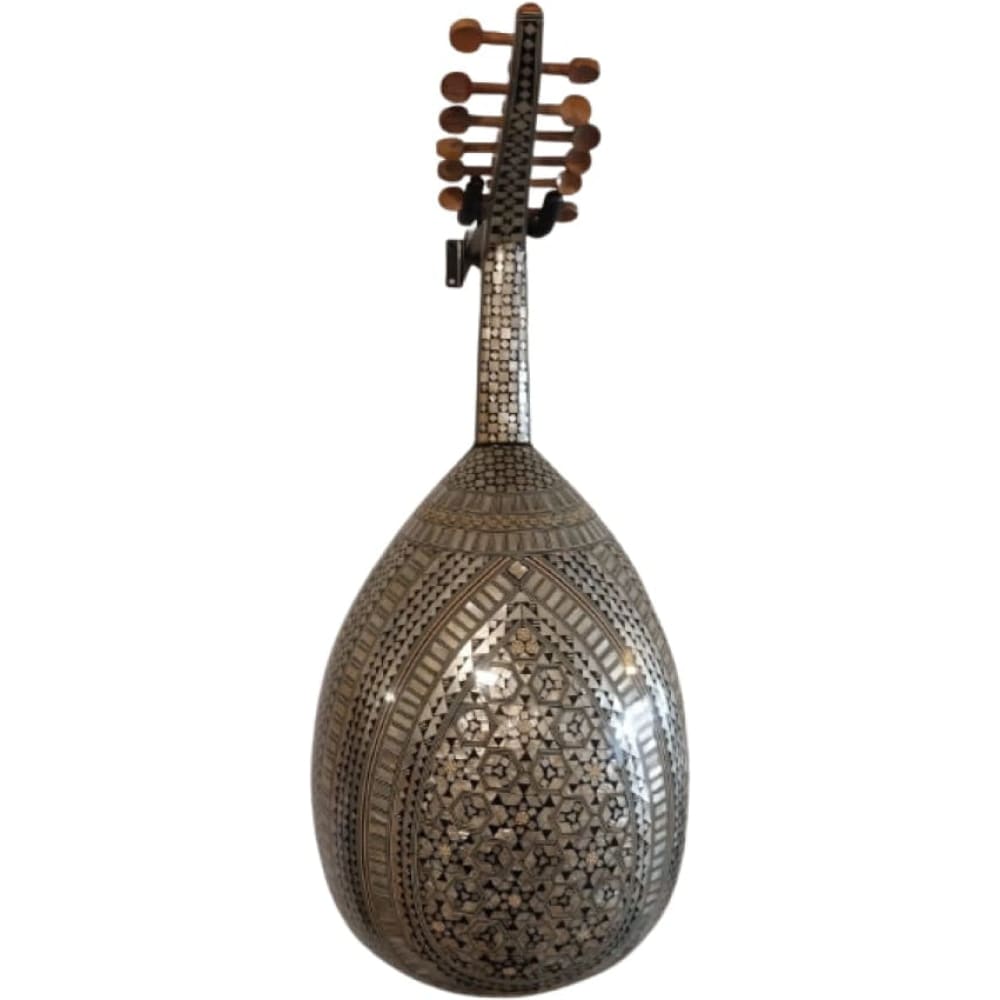 OUD -OES018-EGYPTIAN SEASHELL DESIGN-4/4-Oud-Hawamusical-musical instruments-lebanon