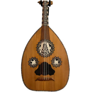 OUD -OES018-EGYPTIAN SEASHELL DESIGN-4/4-Oud-Hawamusical-musical instruments-lebanon