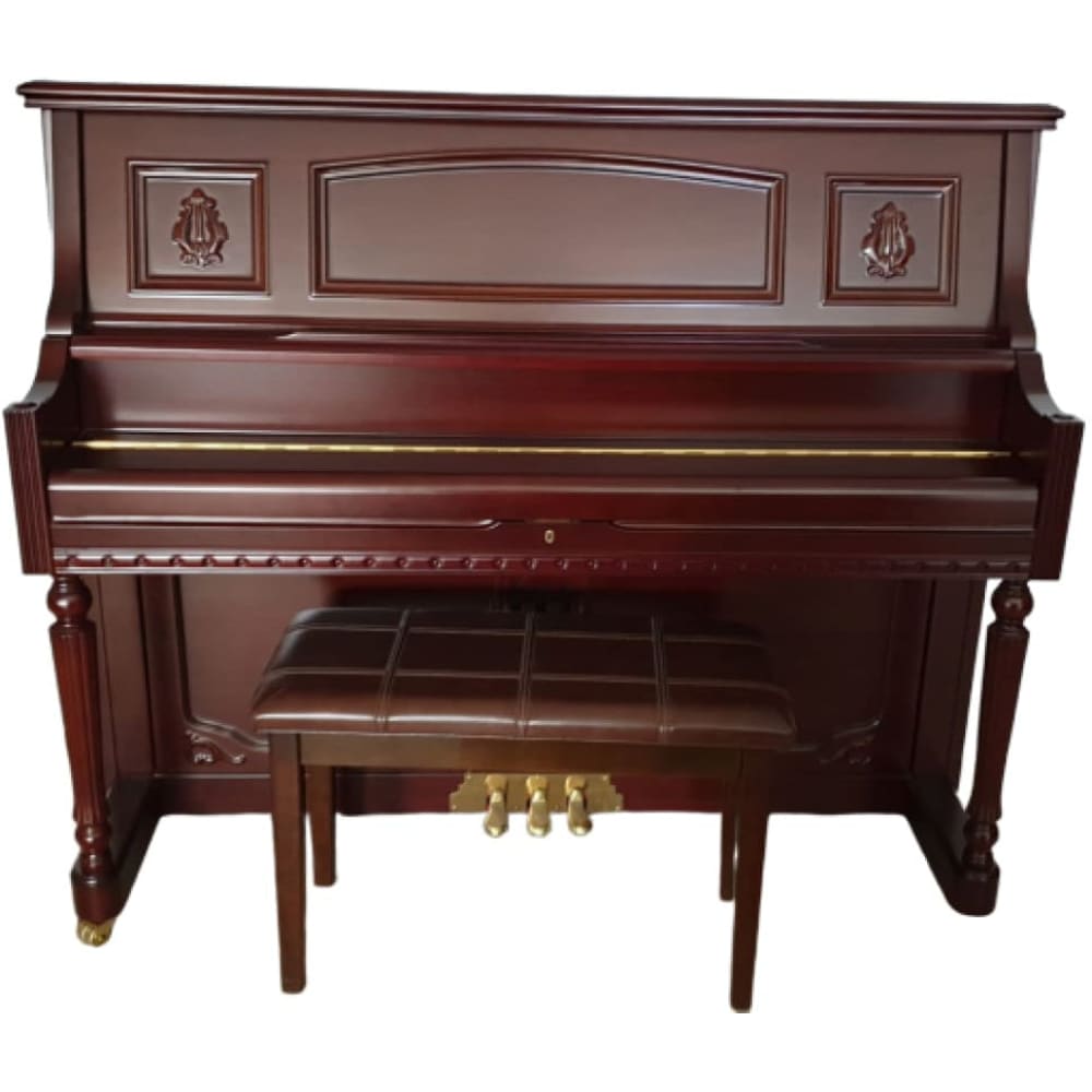 PIANO CLASSIC - J.STRAUSS - UP125- WITH BENCH-Upright Piano-Hawamusical-musical instruments-lebanon
