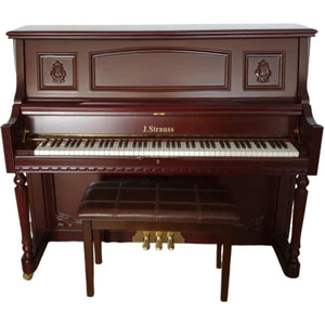 PIANO CLASSIC - J.STRAUSS - UP125- WITH BENCH-Upright Piano-Hawamusical-musical instruments-lebanon