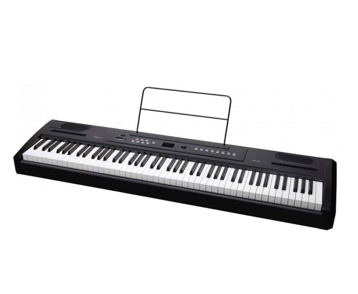 Artesia RP25 Digital Piano – 88-Key Weighted Hammer Action with 8 Voices, Recording & Lightweight Design - Black - Hawamusical - Lebanon