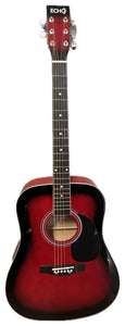 ACOUSTIC GUITAR-SNAG004-RED-ECHO