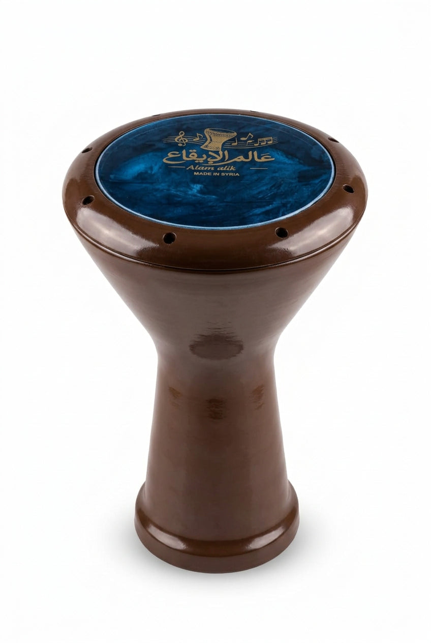 Darbuka – Brown – Aluminium