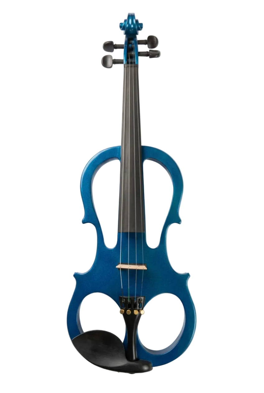 VIOLIN - BLUE SEMI-ELECTRIC 4/4 - SEVL005