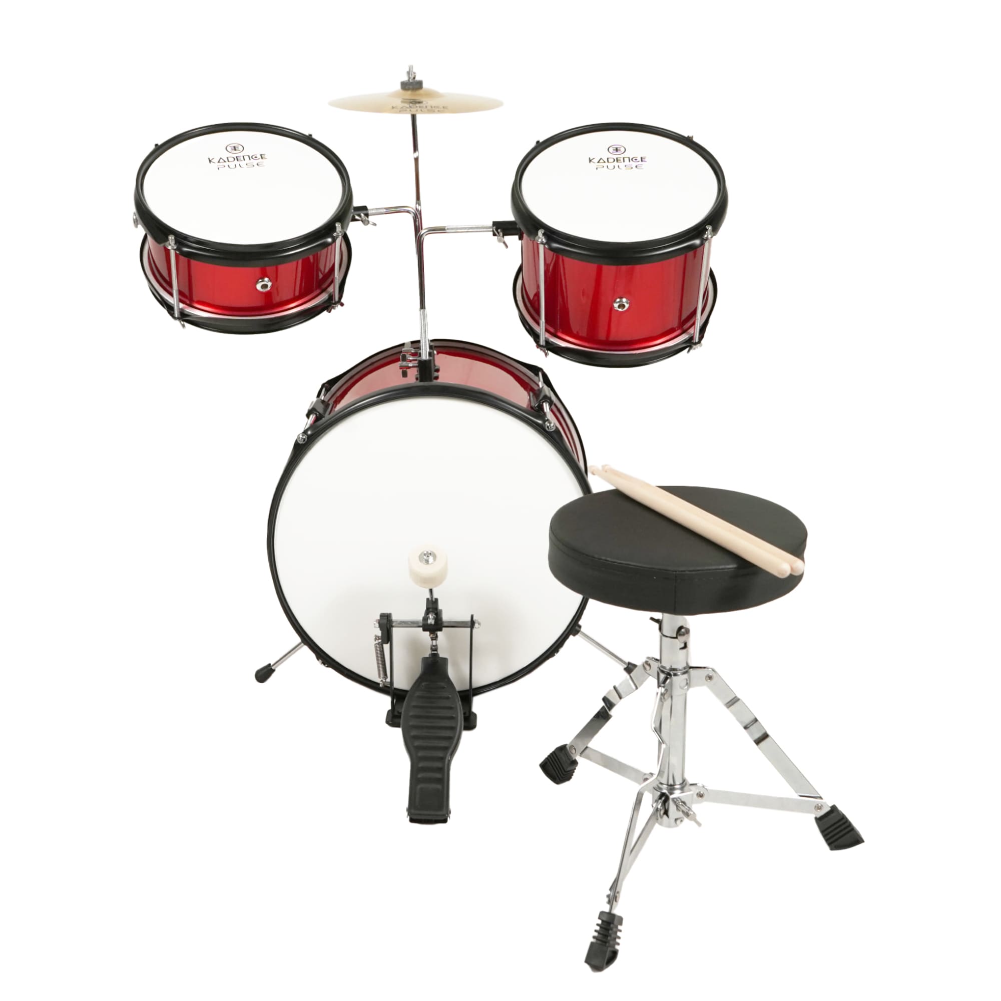 DRUM JUNIOR-SNJ003-METALLIC RED