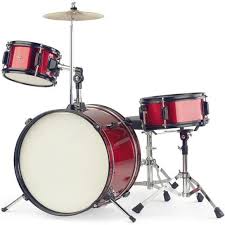 DRUM JUNIOR-SNJ003-METALLIC RED